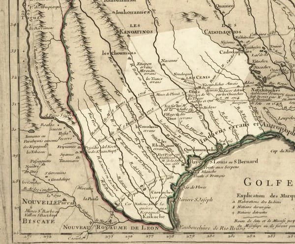 The Map That Named Texas Before Texas Knew What It Was